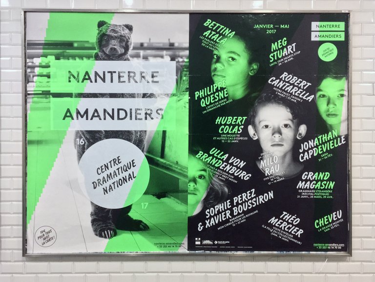 Nanterre-Amandiers 16/17 &mdash; Poster #2